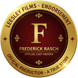 Official Director's Endorsement seal for Frederick Rasch as Blake Davis in the movie Apparition