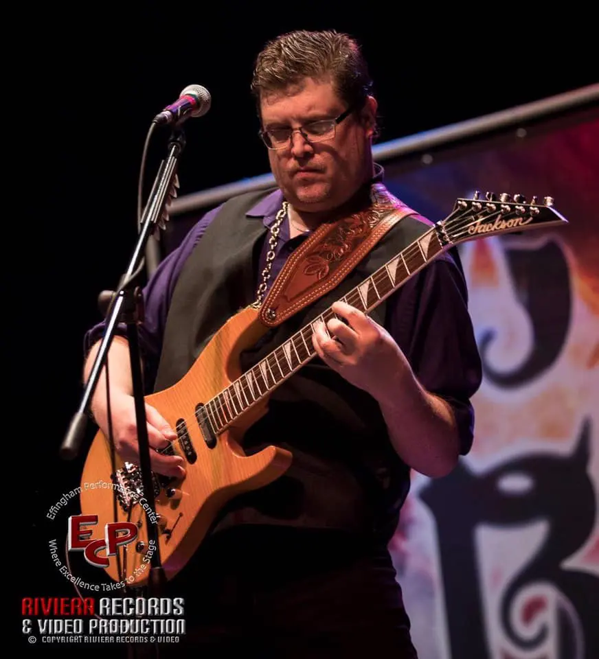 Marty Gibson, musician and cast member in the Christian movie Apparition.